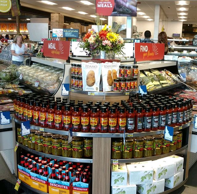 Albertsons Market Street has got the SAUCE!! 🤩 Located in Meridian off Eagle & Fairview @albertsonsmarketplace @albertsons .
.
.
#mftsauce #mftbbq #mftketchup #albertsons #albertsonsmarketstreet #meridianidaho